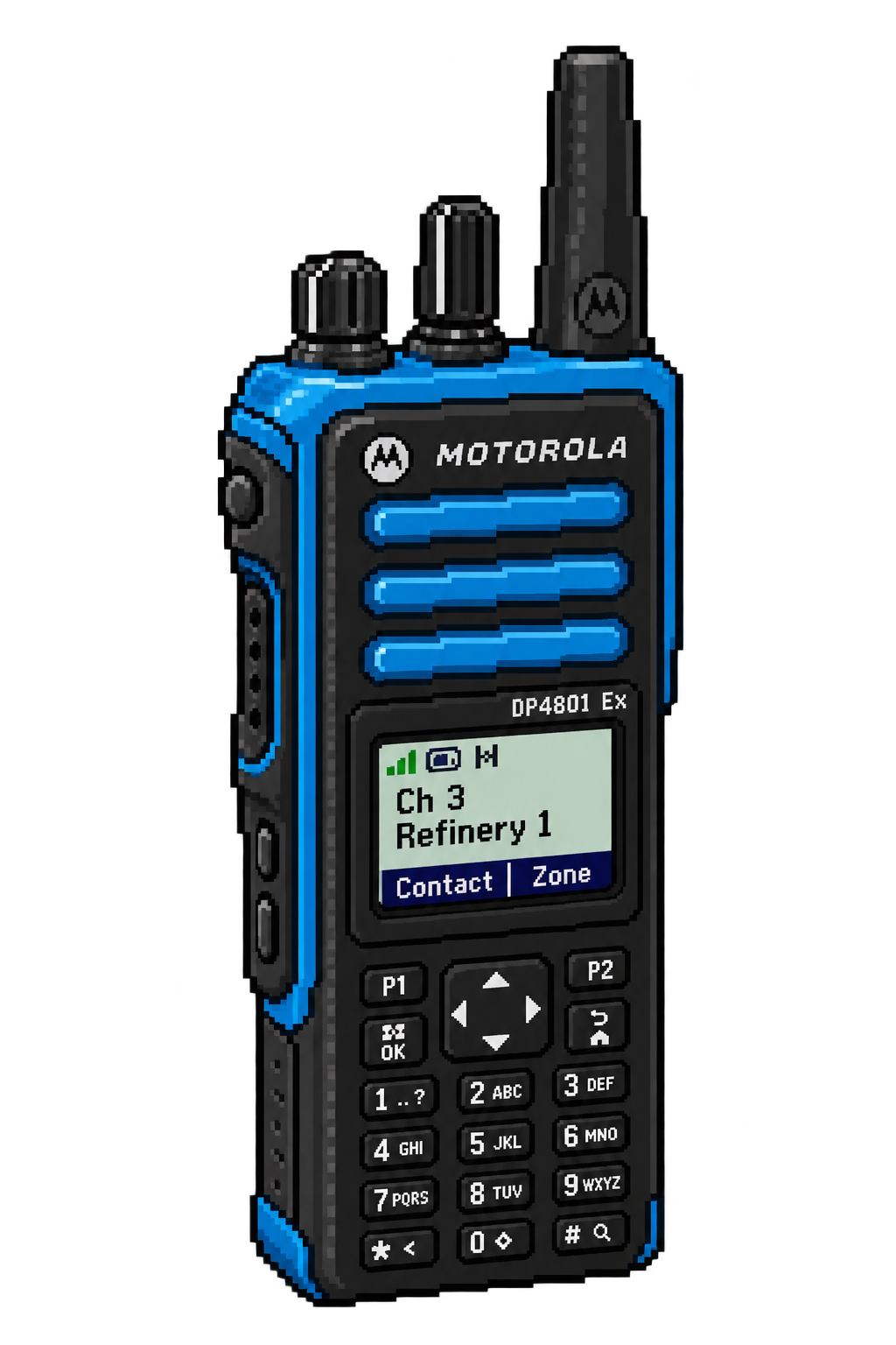 Motorola EX UHF-radio